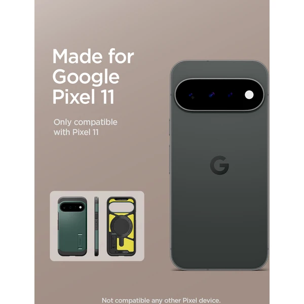 Spigen Tough Armor MagSafe, abyss green - Google Pixel 11 - Puzdra - Obrázok e07e3e736b684ea9b5660be4df4dc6aa
