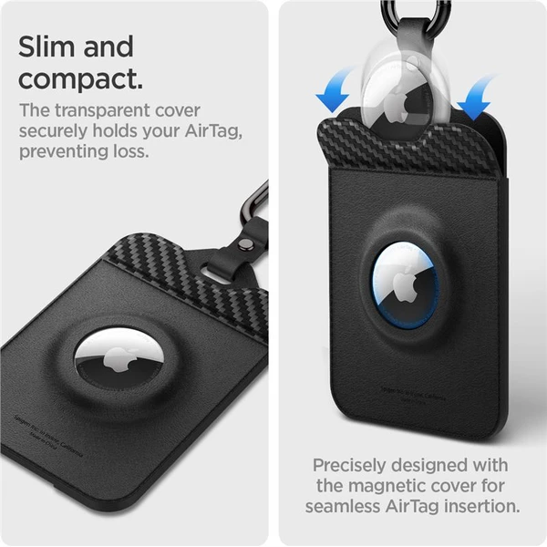 Spigen Tesla Card Holder Air Fit púzdro pre Tesla Key Card/Air Tag (2 ks) - Puzdra - Obrázok e092cb75949e425887689ec71c14f454