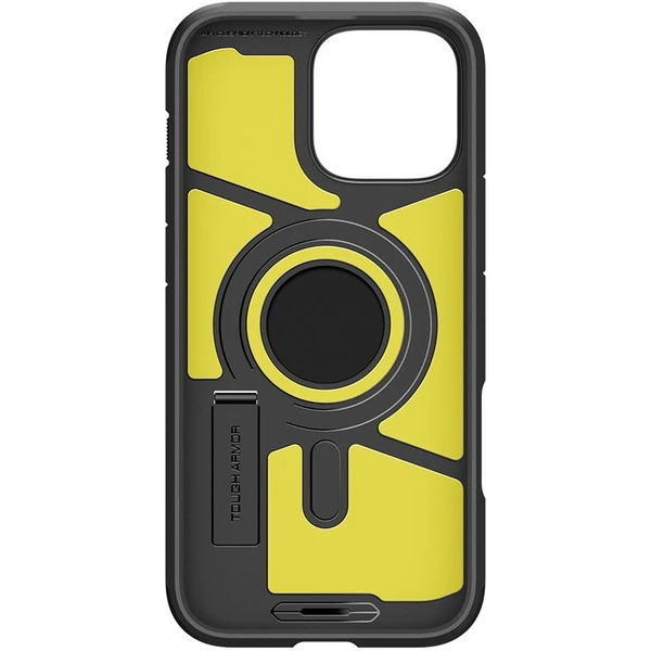 Spigen Tough Armor T MagSafe kryt iPhone 16 Pre Max čierny - Puzdra - Obrázok e0bfe759d1604613a33d1ccb640043d2
