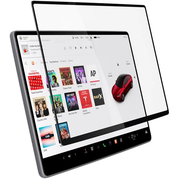 Spigen EZ Fit Anti Glare Screen Protector tvrdené sklo Tesla Model 3 Highland 2024 - Ochranné fólie a sklo - Obrázok e0c73f1c6bf047ed924410feb62555bc