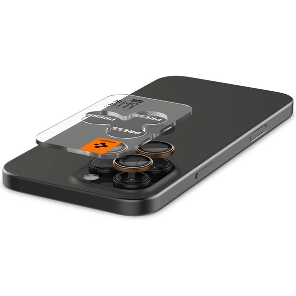 Spigen Glass tR EZ Fit Optik Pro sklá iPhone 17-16 Pro/17-16 Pro Max púštny titán (2 ks) - Ochranné fólie a sklo - Obrázok e0e15d0d3b8d4817925fc87eda8246e8