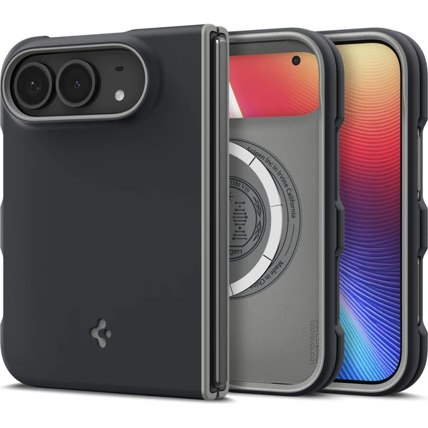 Spigen Nano Pop MagSafe kryt iPhone 18 Fold čierna sezamová - Puzdra - Hlavný obrázok