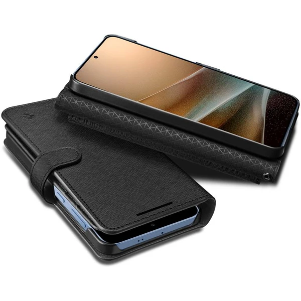 Spigen Wallet S púzdro Samsung Galaxy S25+ čierne - Puzdra - Obrázok e113505b3ff549ad83ddfd470cfbc600