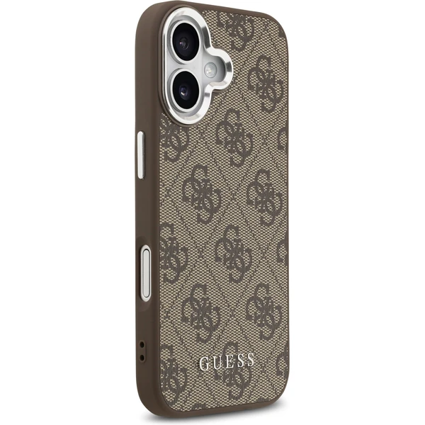Guess 4G MagSafe kryt iPhone 17 hnedý - Puzdra - Obrázok e118b0a097044ce0b701b7d6e262862a