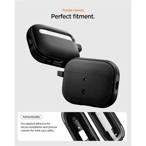 Spigen Vault puzdro AirPods Pro 3 matne čierne - Puzdra - Obrázok e12fc7d0c73543a2a02c413ed149eb7e