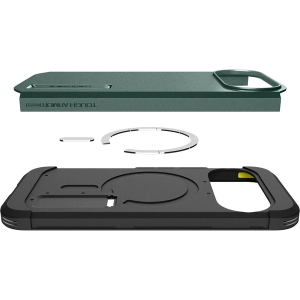 Spigen Tough Armor MagSafe, abyss green - Google Pixel 11 Pro XL - Puzdra - Obrázok e1348cdb4140470ebac37a23de769ba8