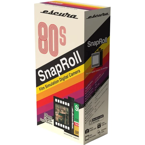 Escura SnapRoll Mini Digitálna Kamera - Fotoaparáty - Obrázok e159387ad3aa41e6a1ff75c66fe61667