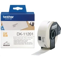 Brother DK11201 samolepiace štítky biele 29 mm x 90 mm - Pásky pre štítkovače