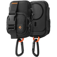 Spigen Portable Organizer Pouch SnapZip MagSafe organizér čierny - Organizéry