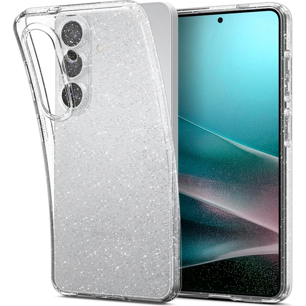 Spigen Liquid Crystal Glitter kryt Samsung Galaxy S26+ crystal quartz - Puzdra - Hlavný obrázok