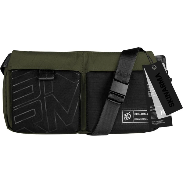 SKINARMA Jager Crossbody taška Olive - Popruhy a crossbody - Obrázok e188cda7bed24f4398ff974d3837087e