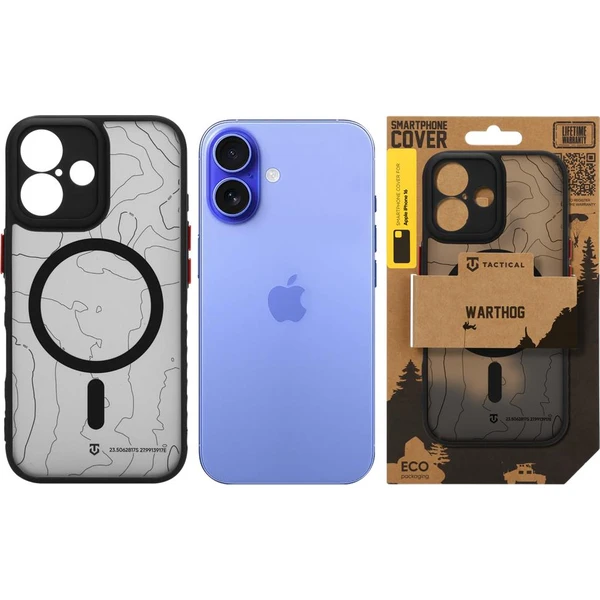 Tactical MagForce Warthog Kryt pre Apple iPhone 16 Asphalt - Puzdra - Obrázok e18bcbee53234b0d97fdbd9581ce0ea4