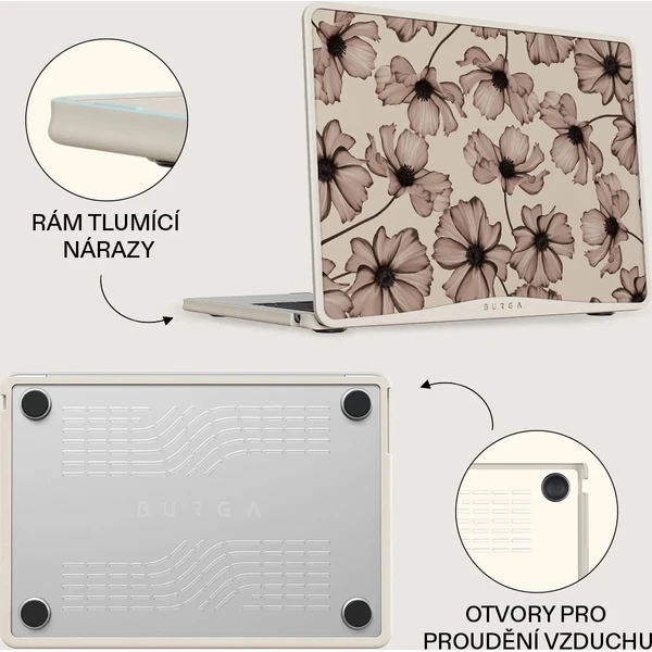 Burga puzdro pre MacBook Air 13,6" (2022–2026) Barely Yours - Puzdra - Obrázok e19a6d11b844460c9e6b4d9265f2068d