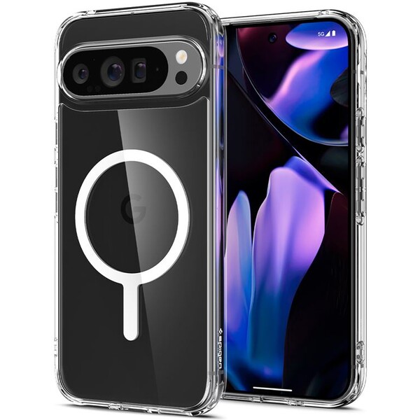 Spigen Ultra Hybrid OneTap Ring MagSafe, white - Google Pixel 9 Pro XL