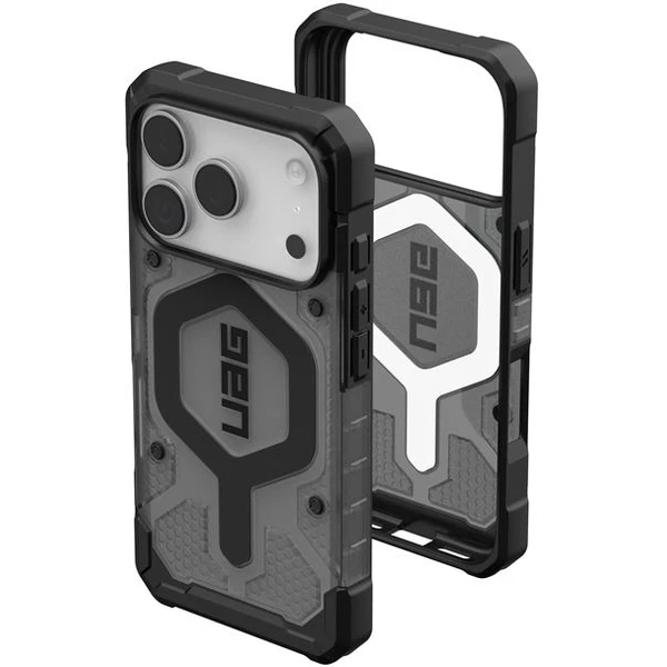 UAG Pathfinder Clear Magsafe kryt iPhone 17 Pro dymový/čierny - Puzdra - Obrázok e1b7f31c505a4b8e83677463a38c1b7e