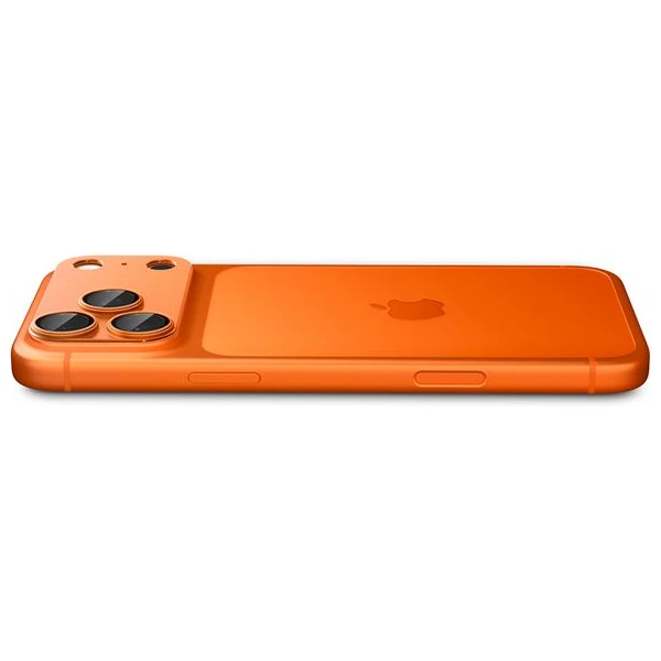 Spigen Glass TR EZ Fit Optik Pro XL sklo na fotoaparát iPhone 17 Pro oranžové - Ochranné fólie a sklo - Obrázok e1ccd47911144b37a906bcc764d20140