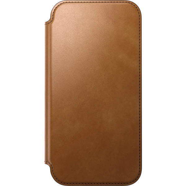 Nomad Modern Leather Folio MagSafe kožené puzdro iPhone 18 Pro Max English Tan - Puzdra - Obrázok e1ce4d76c3c34abda264ce9f9cc42481