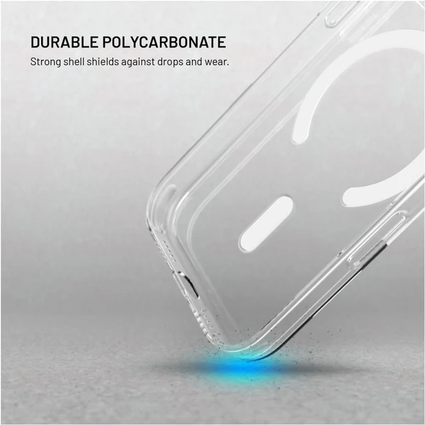 FIXED MagShell ultratenký kryt s MagSafe Apple iPhone 17 Pro číry - Puzdra - Obrázok e1e1522ce95a4923b1505d5e96374283