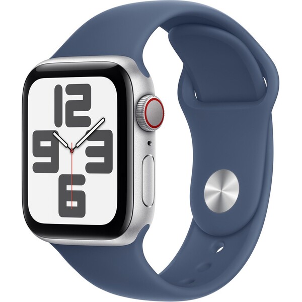 E-shop Apple Watch 42/41/40/38mm denimový športový remienok S/M