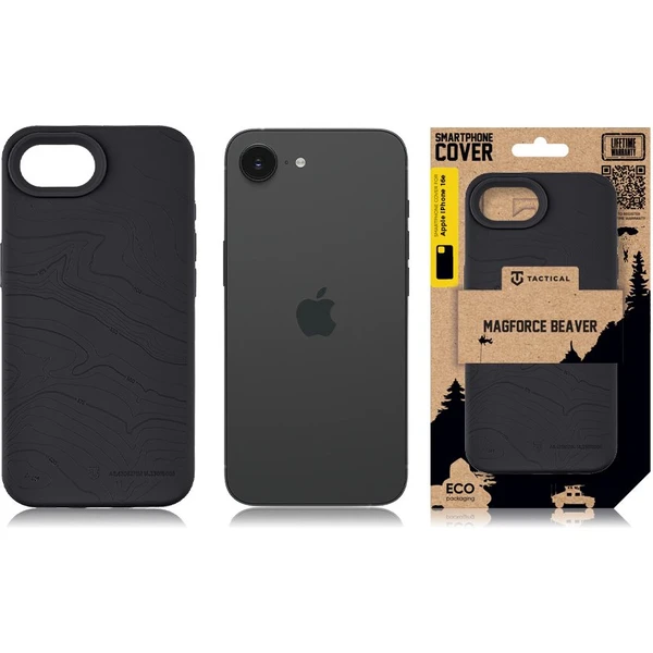 Tactical MagForce Beaver Kryt s MagSafe pre iPhone 17e/16e Asphalt - Puzdra - Obrázok e20a3f7ca21e43258f06ec2da76ca77f