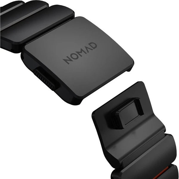 Nomad Stratos Band FKM remienok Apple Watch 45/46/49mm Čierny titán/Ultra oranžová - Remienky - Obrázok e213dae0f4f942a4ba8f612d074dbb85