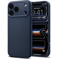 Spigen Liquid Air kryt iPhone 18 Pro/17 Pro tmavě modrý - Puzdra