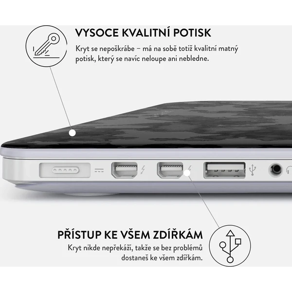 Burga puzdro pre MacBook Air 13,3" (2018–2020) Nocturnal - Puzdra - Obrázok e227b046e6a84c718b65c568b3a4461b