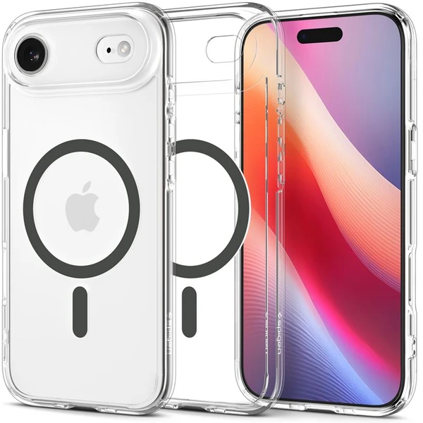 Spigen Ultra Hybrid MagSafe kryt iPhone Air clear graphite - Puzdra - Hlavný obrázok