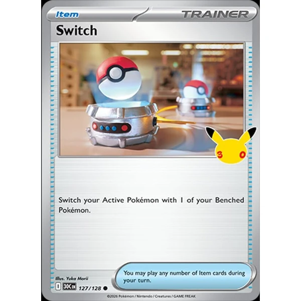 Switch (30C 127) - 30th Celebration [Holo] - Kusové karty - Hlavný obrázok