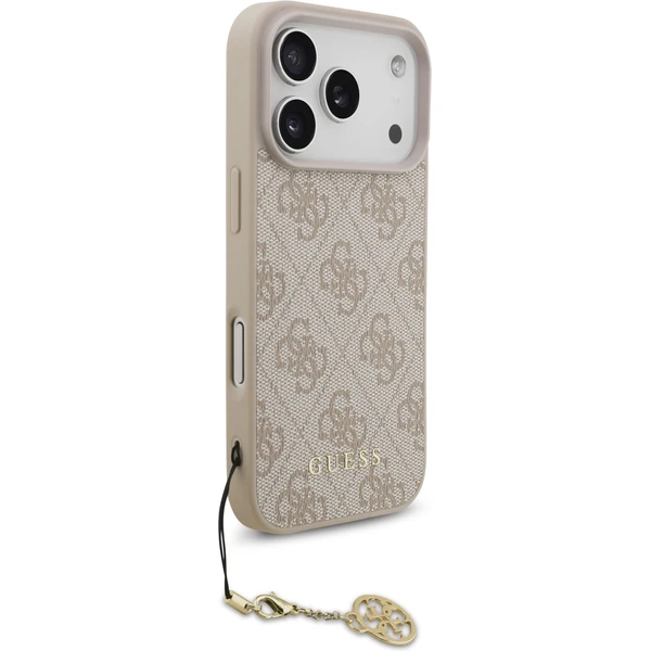 Guess 4G Charm kryt iPhone 17 Pro ružový - Puzdra - Obrázok e24d96cda39f45009b4bb95b19ce643e