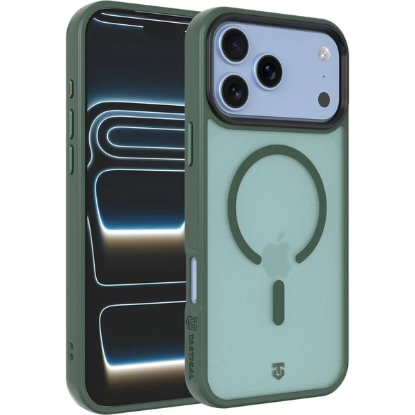 Tactical MagForce Hypersand Kryt pro Apple iPhone 17 Pro Max/18 Pro Max Forest Green - Puzdra - Hlavný obrázok