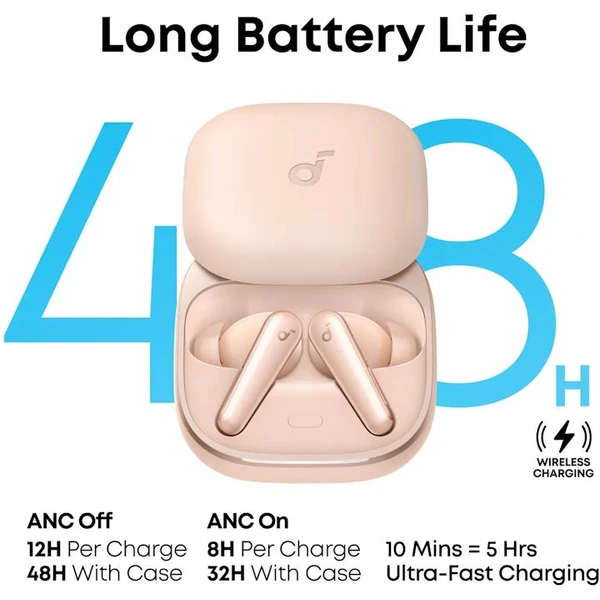 Anker Soundcore Liberty 5 bluetooth slúchadlá ružová - Slúchadlá - Obrázok e29092af5bdf4e03b98f33b062b0036b