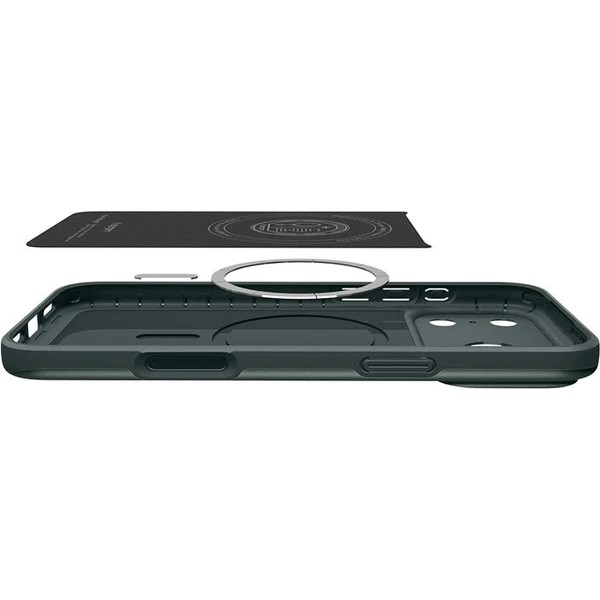 Spigen Thin Fit MagSafe kryt iPhone 17 Pro abyss green - Puzdra - Obrázok e2a773c874544523b968474f4e418573