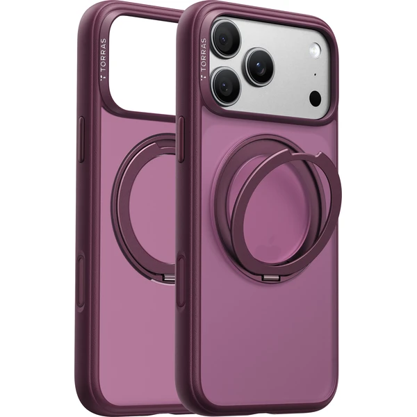 Torras Ostand O1 Guardian, fialová - iPhone 2026 Pro Max - Puzdra - Hlavný obrázok