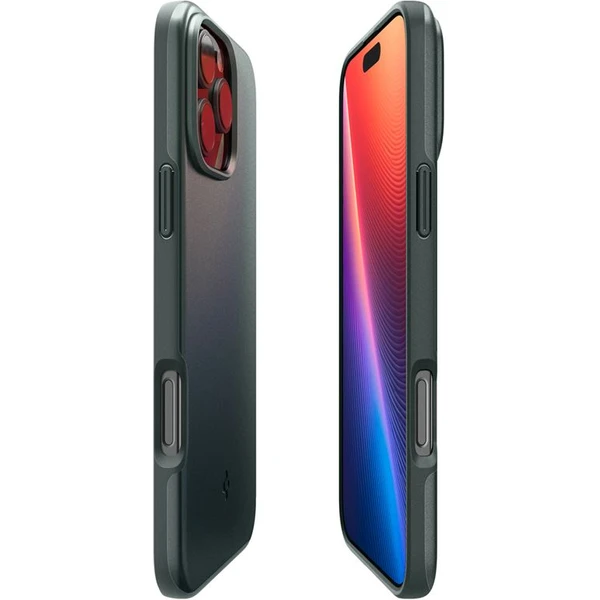 Spigen Thin Fit MagSafe kryt iPhone 16 Pro Max abyss green - Puzdra - Obrázok e2bb58a6bf0345c1b29f3bb6f5d7c525