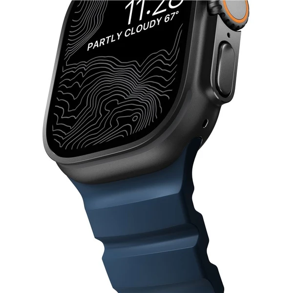 Nomad Rocky Point Band remienok Apple Watch 49/45/44/42mm čierny/modrý - Remienky - Obrázok e2cf3bc520a84088b45ec4c92d0a785e