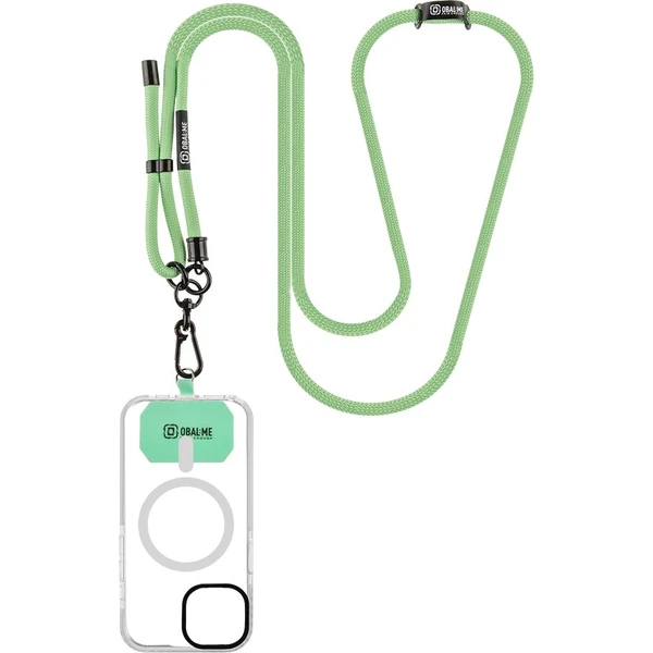 OBAL:ME NeckTag popruh na telefón mentolovo zelený - Popruhy a crossbody - Obrázok e2e43419d6c342749f13951dc8a8f52c