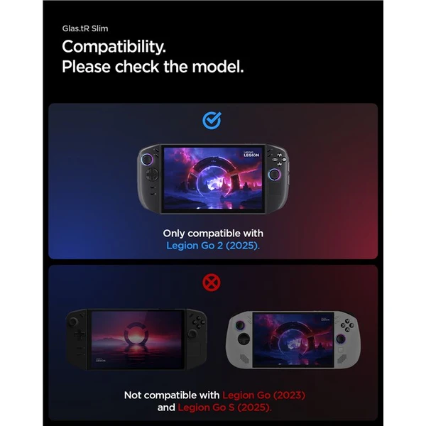 Spigen Glass tR Slim tvrdené sklo Lenovo Legion Go 2 (2 ks) - Ochranné fólie a sklo - Obrázok e2f1cdd8b5a440fbb2fa61091e6ef37c