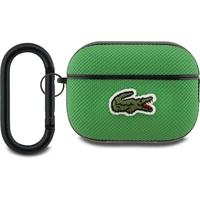 Lacoste Petit Pique Croc Logo Patch puzdro AirPods Pro 2 zelené - Puzdra