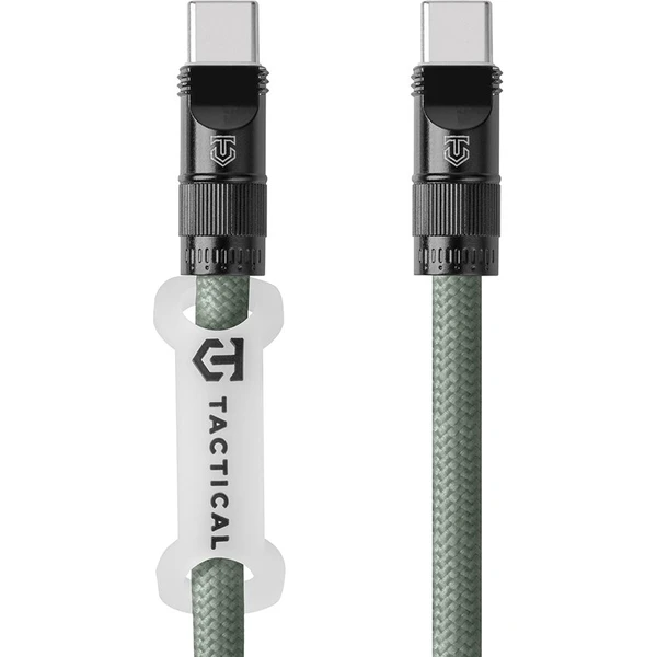 Tactical Wire Snake popruh s nabíjacím káblom USB-C 1,2m Green - Popruhy a crossbody - Obrázok e31c62b4f00a4f0fa31c70ba31394091