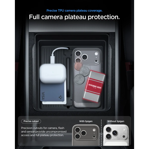 Spigen Rugged Armor MagSafe kryt iPhone 18 Pro/17 Pro gray - Puzdra - Obrázok e34c87d298b84e2ba27d6052aa9c2616