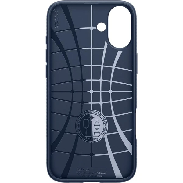 Spigen Liquid Air kryt iPhone 16 navy blue - Puzdra - Obrázok e35003e884dd48448ad56b445e280cb0