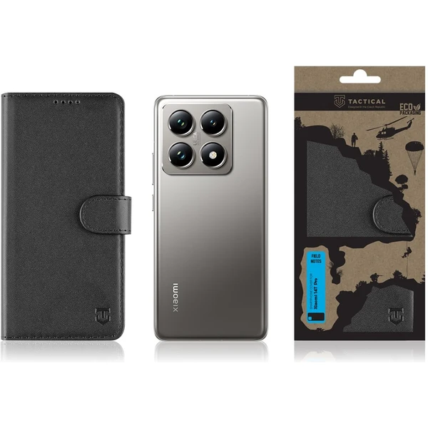 Tactical Field Notes púzdro Xiaomi 14T Pre čierne - Puzdra - Obrázok e359e32e143240b7a35bfe08ff4d27c6