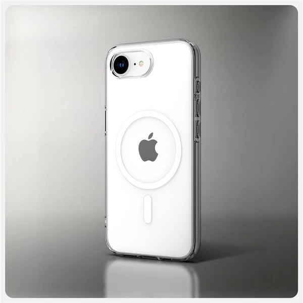 Spigen Liquid Crystal MagSafe kryt iPhone 17e/16e biely - Puzdra - Obrázok e37422b3347a43a99bdfc194e84ebb90