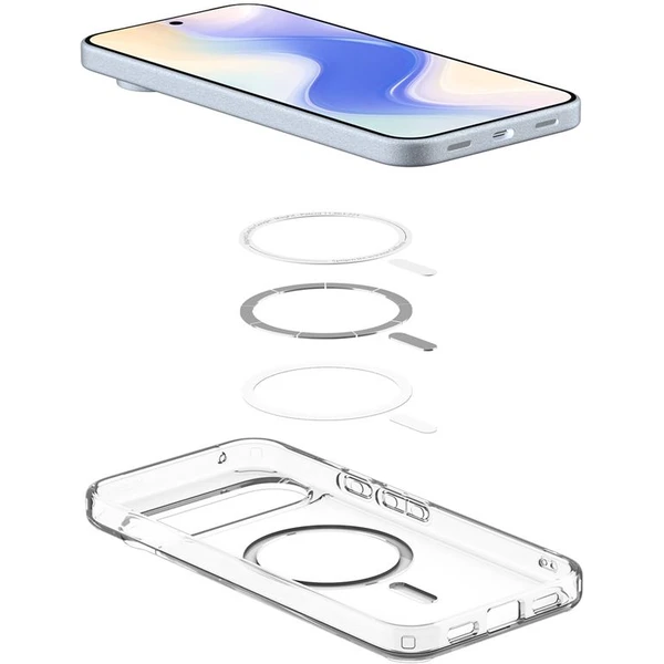 Spigen Ultra Hybrid MagSafe kryt Google Pixel 10/10 Pro clear white - Puzdra - Obrázok e3828431ff384520b958448dd5c45a9f