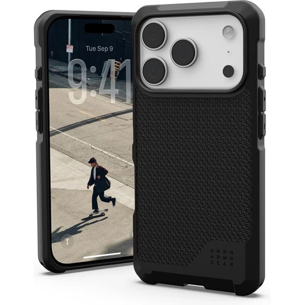 UAG Metropolis LT Magsafe Kevlar kryt iPhone 17 Pro čierny - Puzdra - Hlavný obrázok