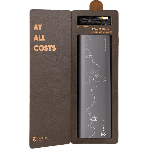 Tactical Squad Head Quarters powerbanka (1xUSB-A, 2xUSB-C) 65W 27000mAh šedá - Powerbanky - Obrázok e39770a018a44160b534c5791da746e2