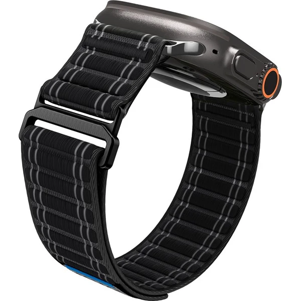 Spigen Fabric Band remienok (suchý zips) Apple Watch 49/46/45/44mm čierny - Remienky - Obrázok e397af09014446019d9078c3bf432a8d