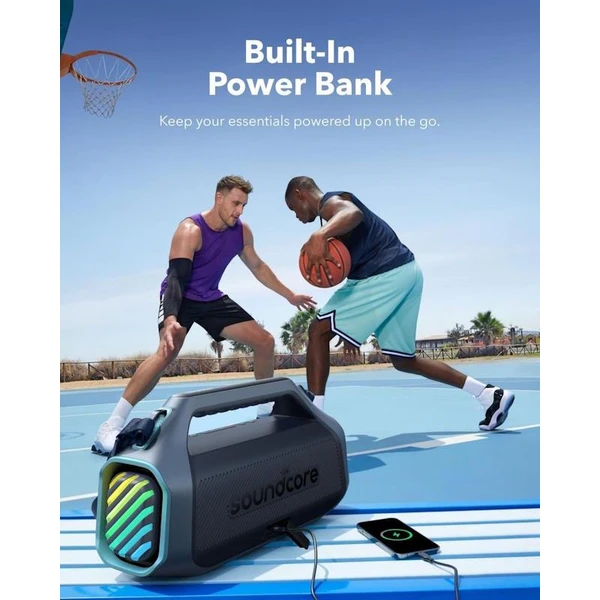 Anker Soundcore Boom 2 Plus bezdrôtový reproduktor modrý - Reproduktory - Obrázok e39ca36fd16349c6a1543358802883bc