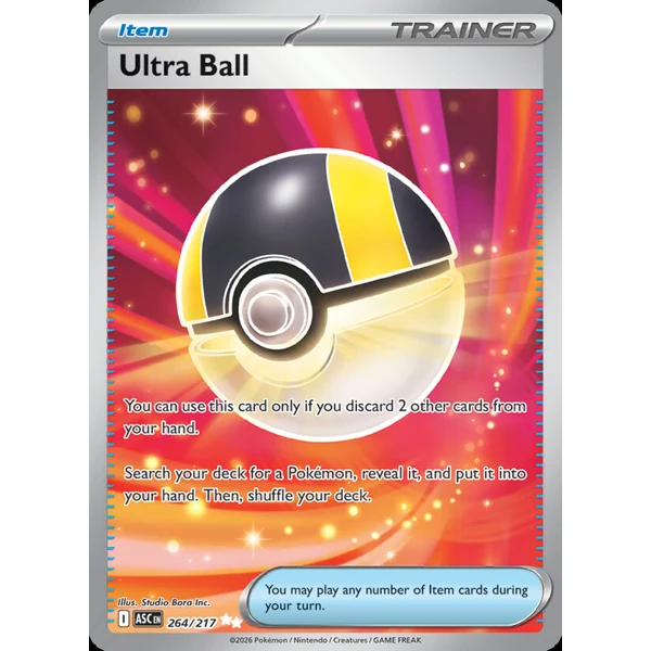 Ultra Ball (ASC 264) - Ascended Heroes [Holo] - Kusové karty - Hlavný obrázok